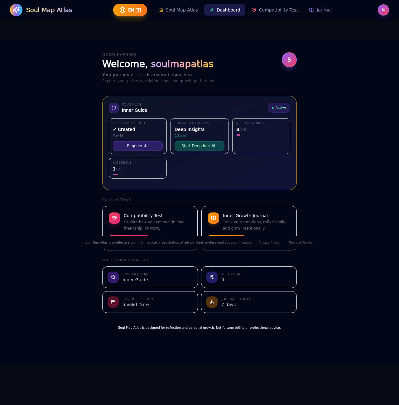 Live Dashboard